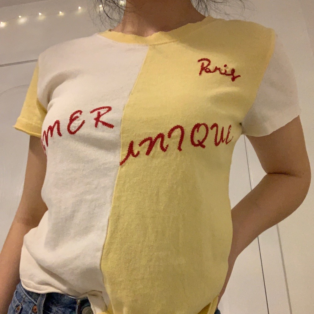 ⭐️URBAN OUTFITTERS VINTAGE SPLIT SHIRT